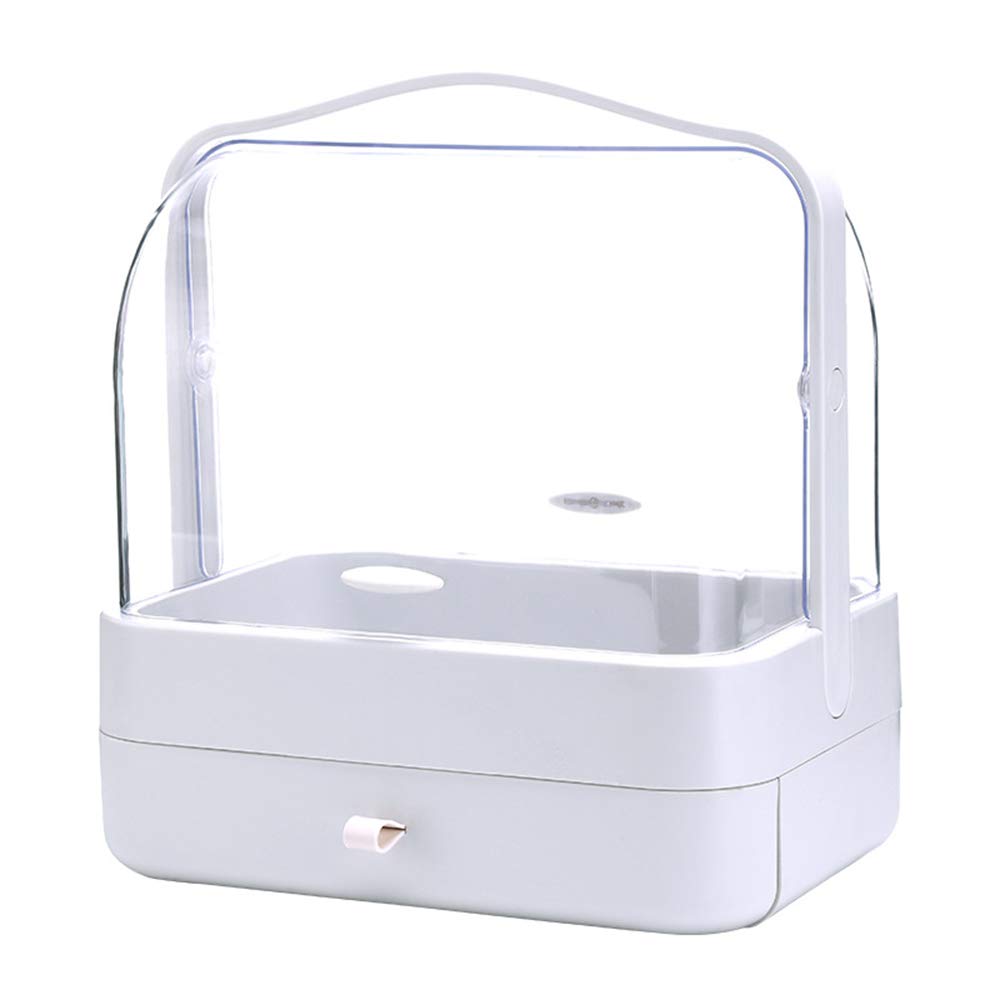 Caja Organizador De Maquillaje, Organizador De Cosméticos, Compartimento De Almacenamiento De Cosméticos con Múltiples Funciones Saludable