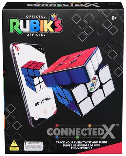 Rubik's Cube Connected X - Casse-Tête Adulte Et Enfant - Rubiks Cube Magique Connecté - Puzzle 3x3 Correspondance Couleurs - Puzzle Résolution de Problème - Jeu Enfant 8 Ans Et +
