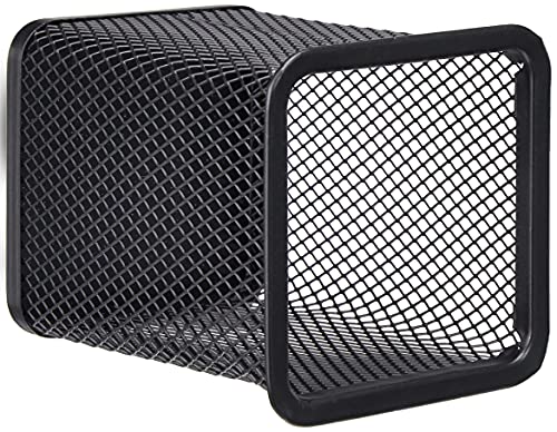 TTO Penhouder kubus van draadmetaal, zwart - Image 4