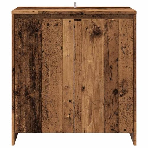vidaXL 3-Piece Sideboard Set - Vintage Wood Storage Cabinets with Doors and Drawers for Living Room or Bedroom - Image 7