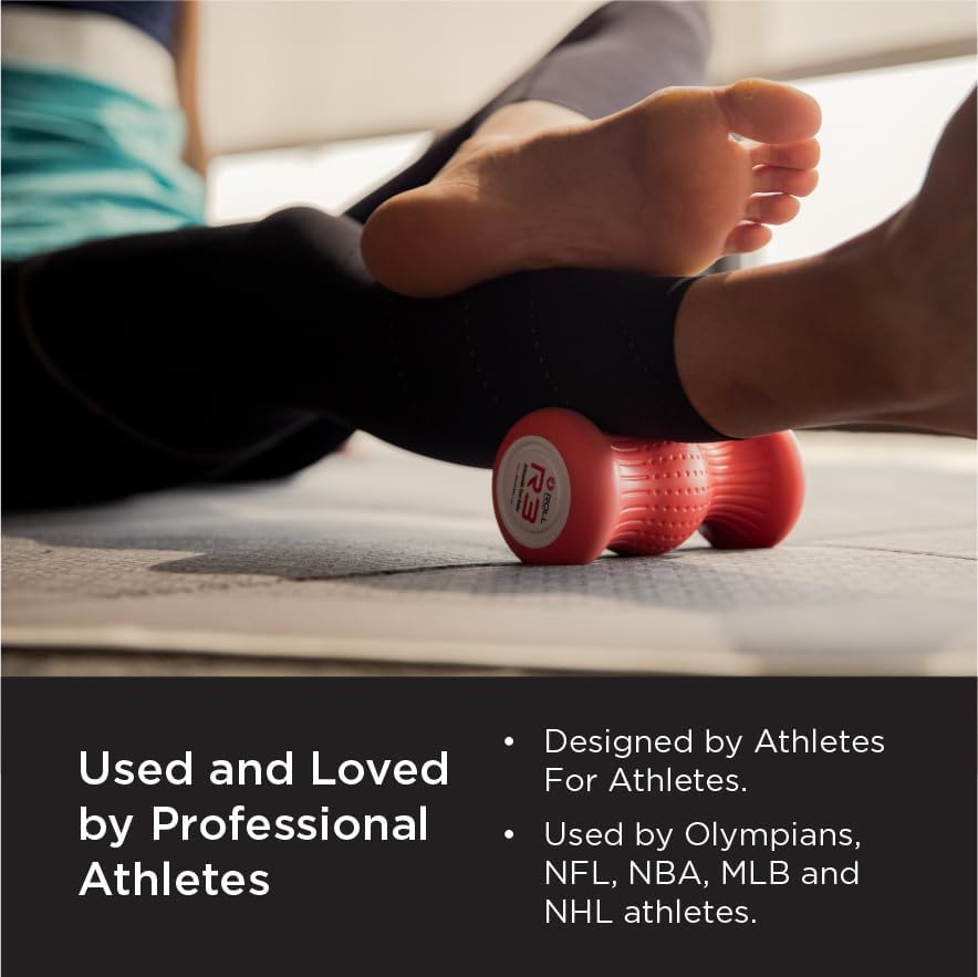 ROLL Recovery R3 (Sea Salt Gray) - Orthopedic Foot & Plantar Fascia Massage Roller - Image 7