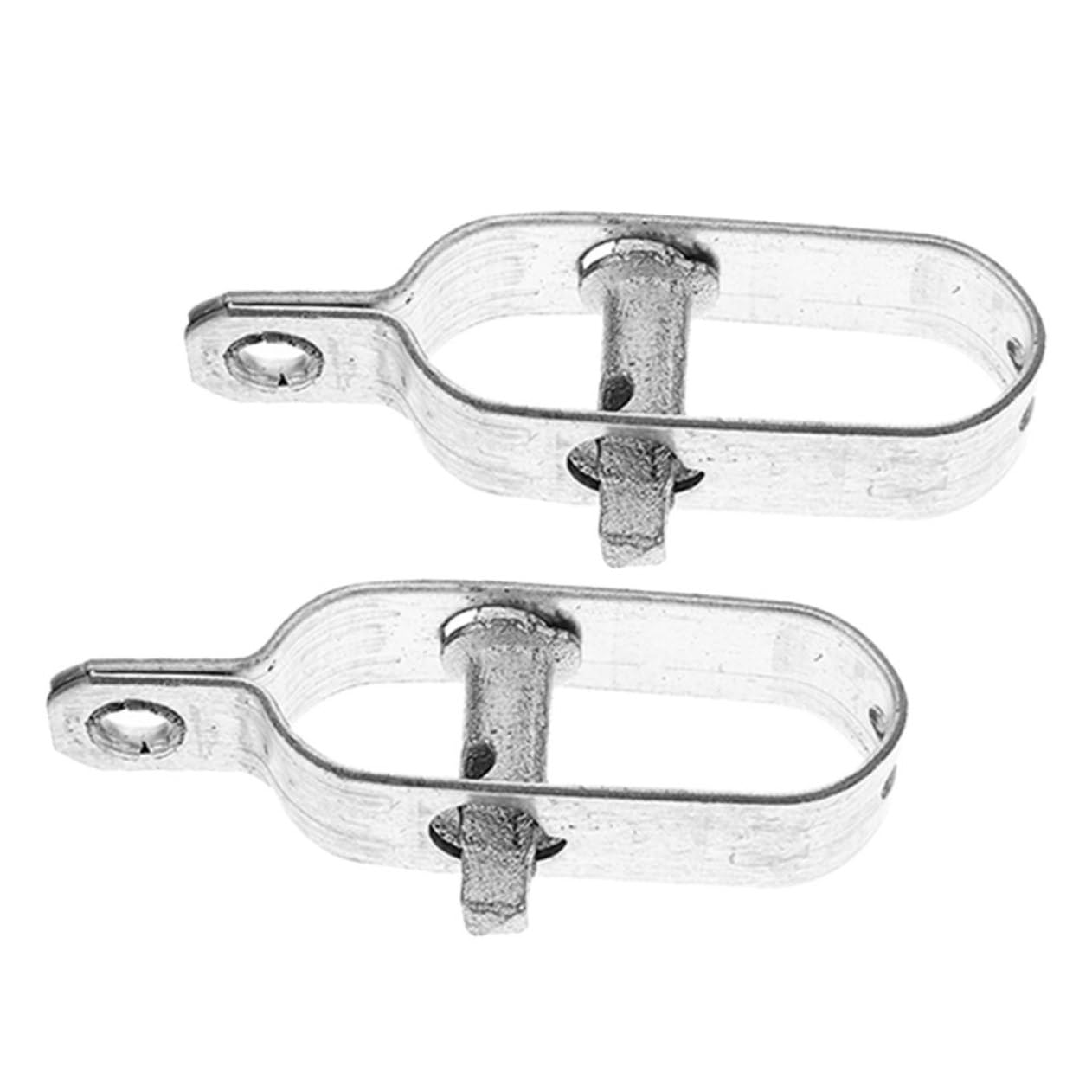 PartyKindom 5 Ensembles Tendeur De Fil Métallique Tendeur Grillage Clips Cable Tendeur De Corde Câble De Verrouillage Piquet Cloture Tendeur De Métal Tendeur De Câble Acier A3 2 Pièces * 5