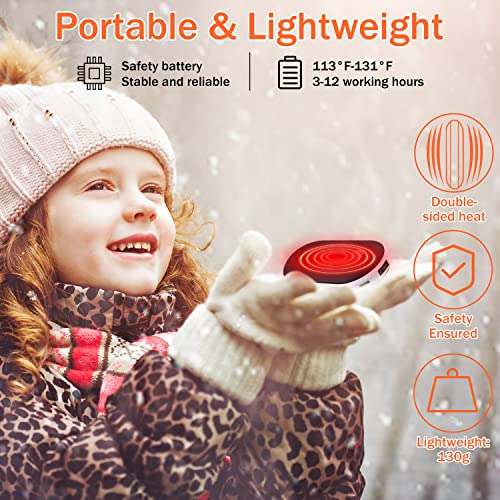 Hand-Warmers-Rechargeable-7800mAh-Electric-Hand-Warmer-Reusable-for-12-Hours-Heating-USB-Portable-Pocket-Heater-Handwarmers-for-Outdoor-Camping-Hunting-Golfing-Winter-Gifts-for-Men-and-Women