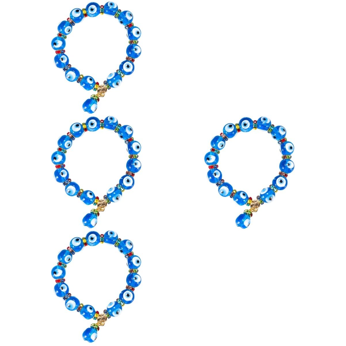 VALICLUD 4piezas De Ojo Maligno Para Mujer Pulsera De Joyería Turca Amuleto De Protección Para Especiales
