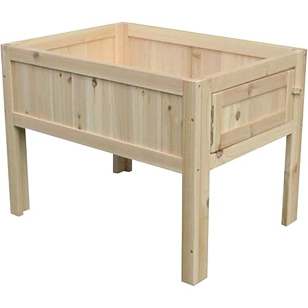 Coemo Hochbeet Peter für Kinder | mit Schaufenster