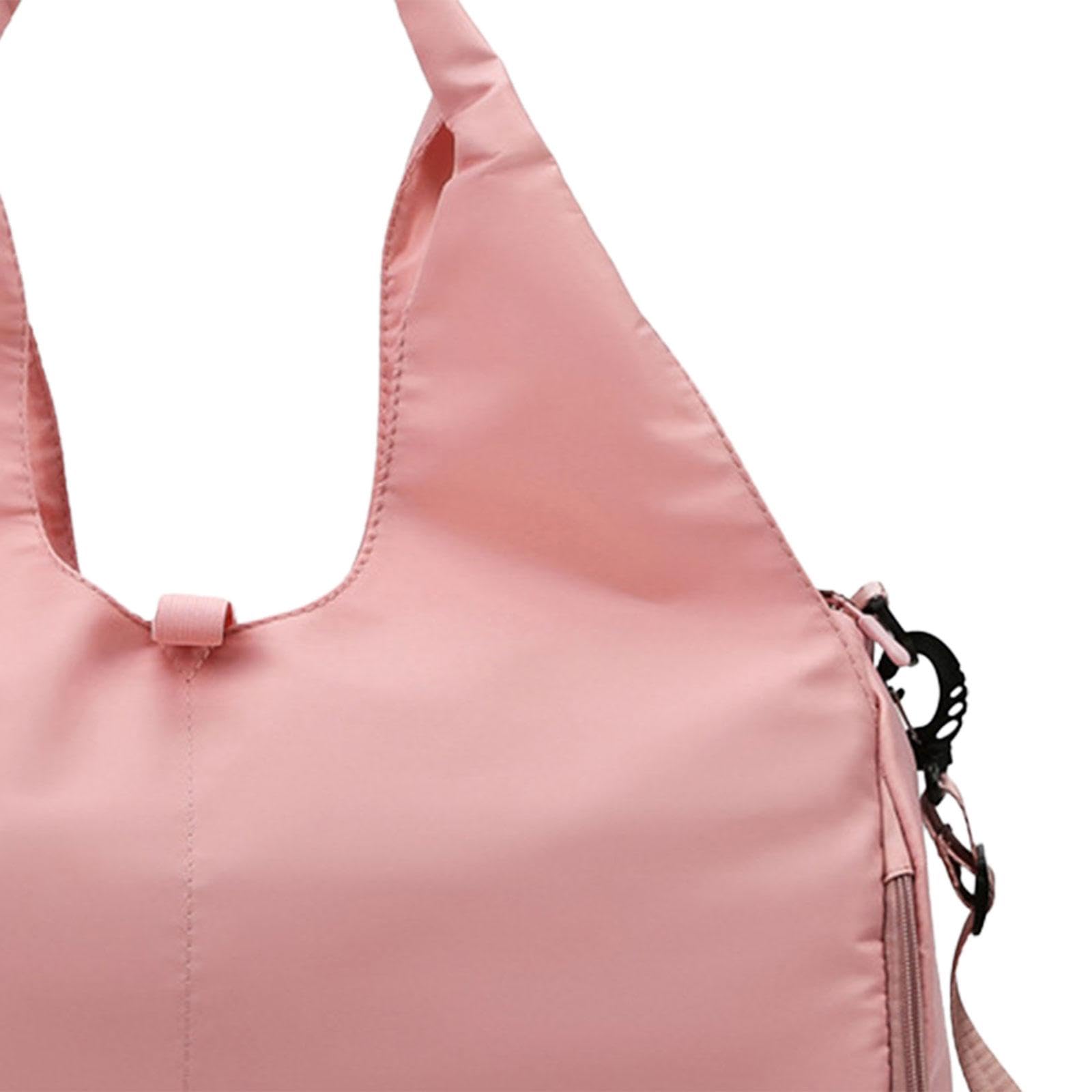 CALANDIS™ Yoga Mat Bag Holder with Detachable Strap Handbag for Shopping Beach Pink | Womens Handbags & Bags-image-7