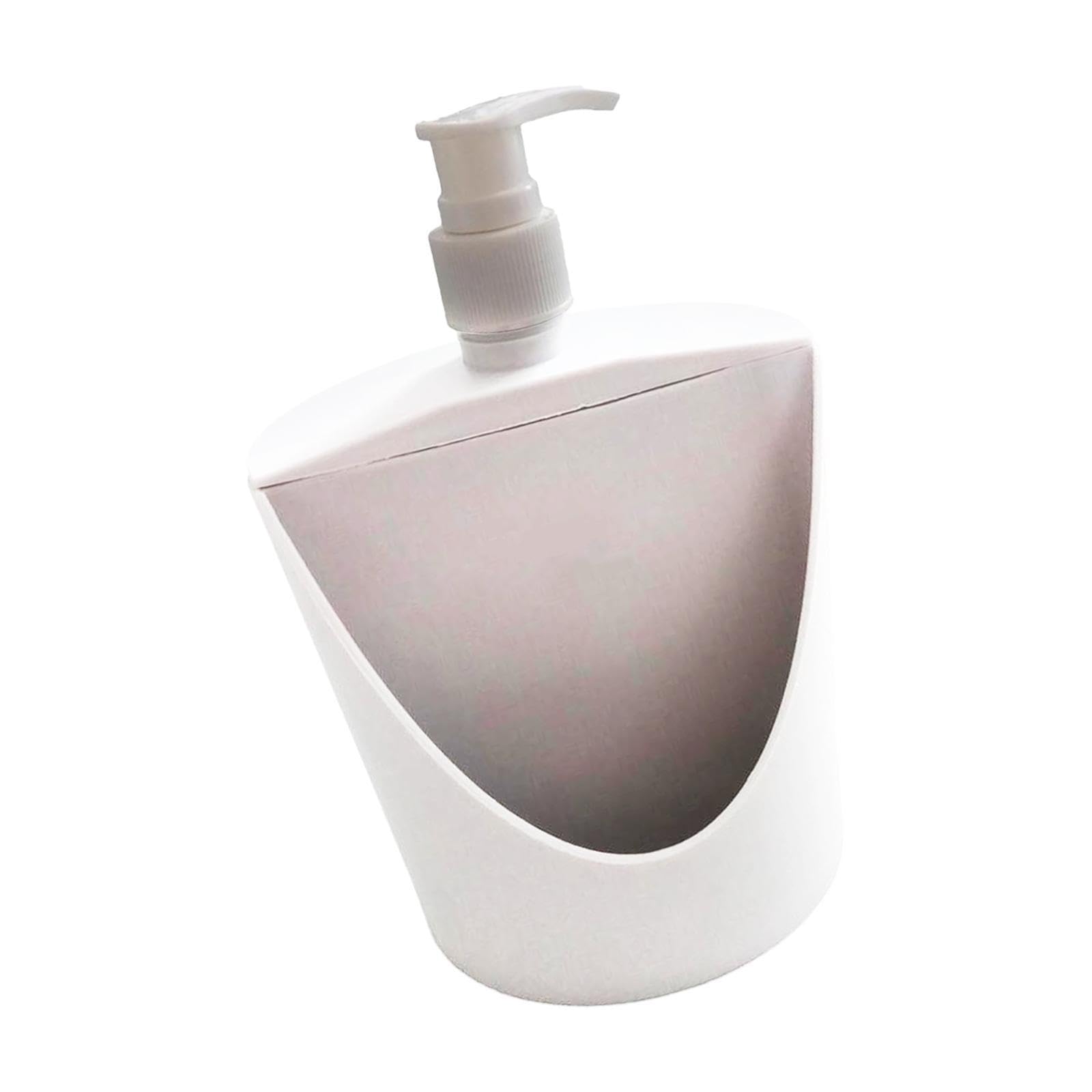 TWISAXC Versatile Soap Dispenser With Sponge Holder Maintaining Cleanliness In Kitchen And Bathroom While Improving Organization 500ML Kitchen Soap Dispenser With Sponge Holder