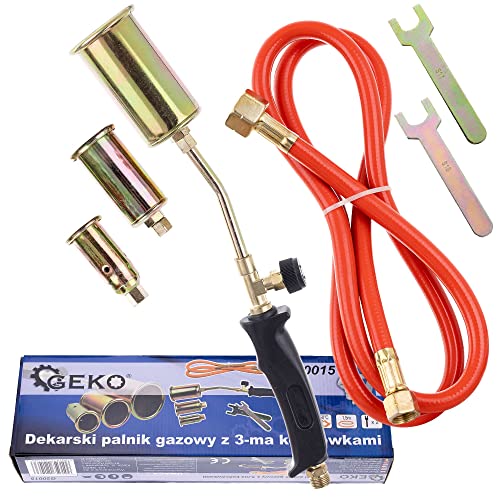 Torche pour feutre bitume toiture 3 buses différentes Propan