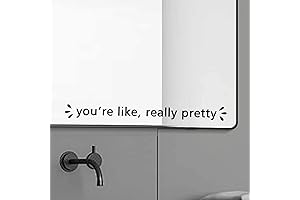 You're Like Really Pretty Vinyl Mirror Decal