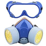 Amplia aplicación: este respirador reutilizable es adecuado para personas que siempre afectan a productos químicos, metales, pinturas, sustancias agrícolas y otros vapores y gases irritantes. En trabajos mecánicos como soldadura, corte de sierra, amolado, grafiti, pintura, etc., puede evitar que las partículas de polvo entren en las vías respiratorias