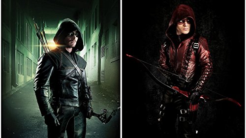 Poster Arrow Green and Red (13x19)
