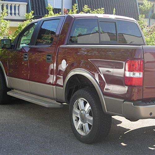 X Autohaux Silver Tone Car Gas Tank Cap Fuel Filler Door Cover For Ford F150 2009-2014 #TOP2