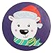 Juvale Winter Stickers for Kids Roll - 1,000-Piece 1.5-Inch Round Multicolor - Self-Adhesive Peel & Stick Labels for Classroom Use, Rewards & Party Favor