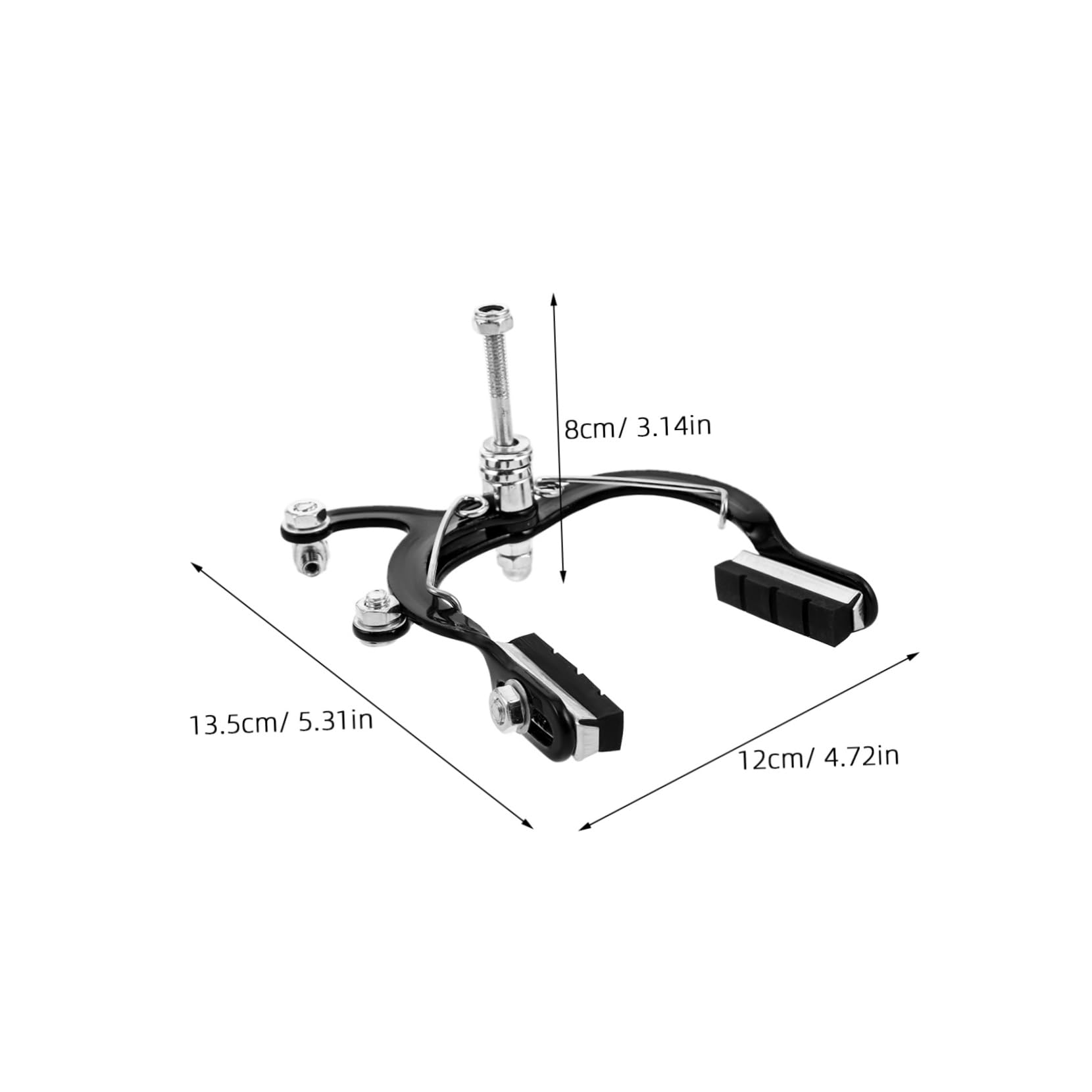 Gogogmee Front Brake Caliper for Bicycle Replacement Bike Brakes Caliper Clamp for Road Mountain Bikes