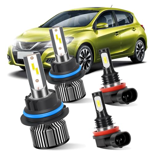 rosunmantic For Nissan Frontier 2005-2019 Light High Low Beam Fog