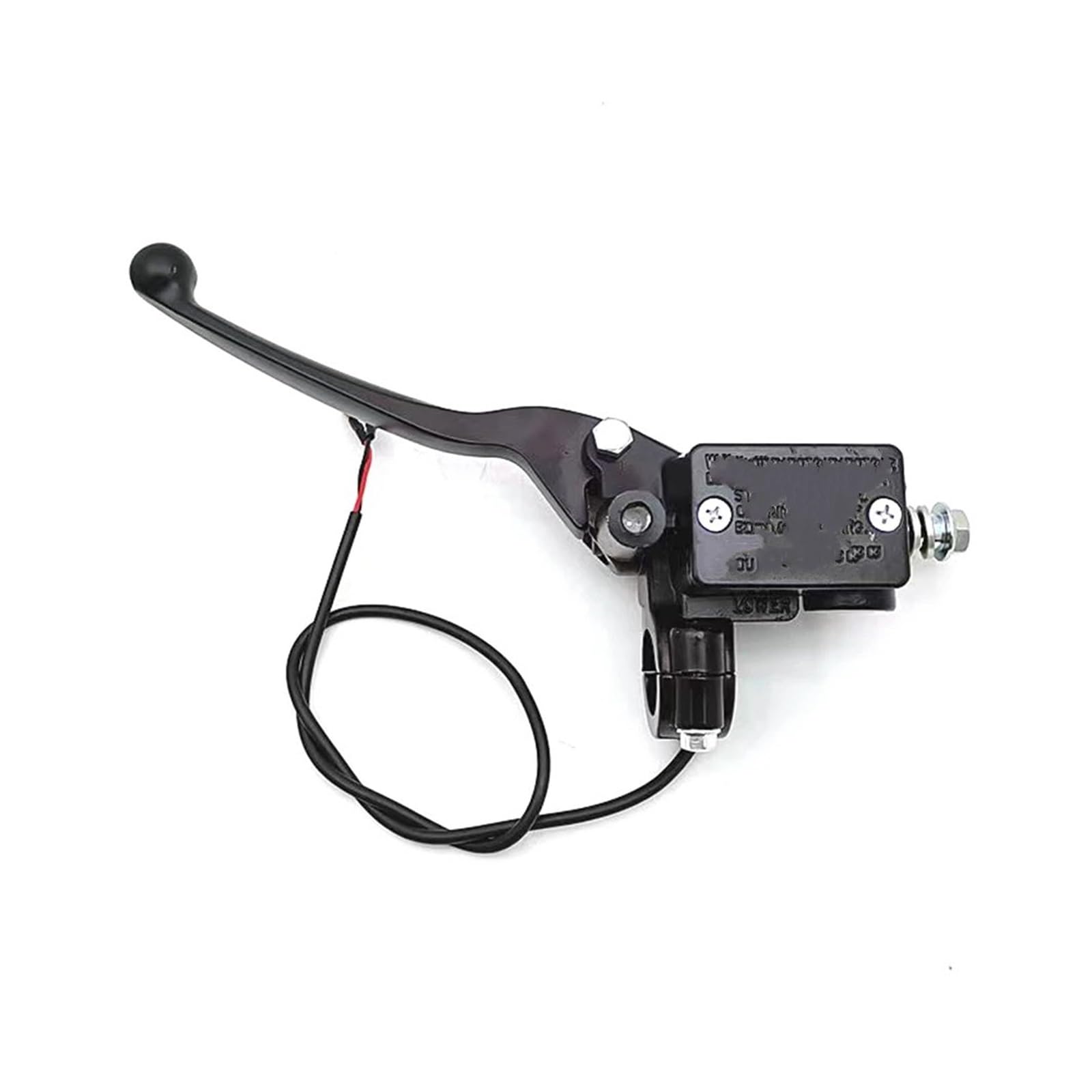 Hguvsjd for Electric Scooter Motorcycle Brake Pump Front Rear Disc Master Cylinder Hydraulic Lever Motorcycle Brake Lever(Left Brake Pump)