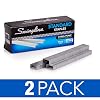 Swingline Staples, Standard, 1/4 Length, 210/Strip, 5000/Box, 2 Pack (35107)
