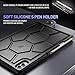 Poetic TurtleSkin Case for Samsung Galaxy Tab S11 Ultra (2025 Release) 14.6 inch Case with S Pen Holder, Heavy Duty Shockproof Kids Friendly Protective Silicone Cover, Black