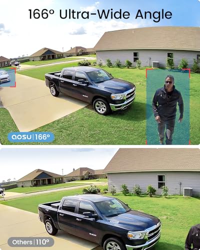 Outdoor 3K/5MP Solar Security Camera Add-on for AOSU System
