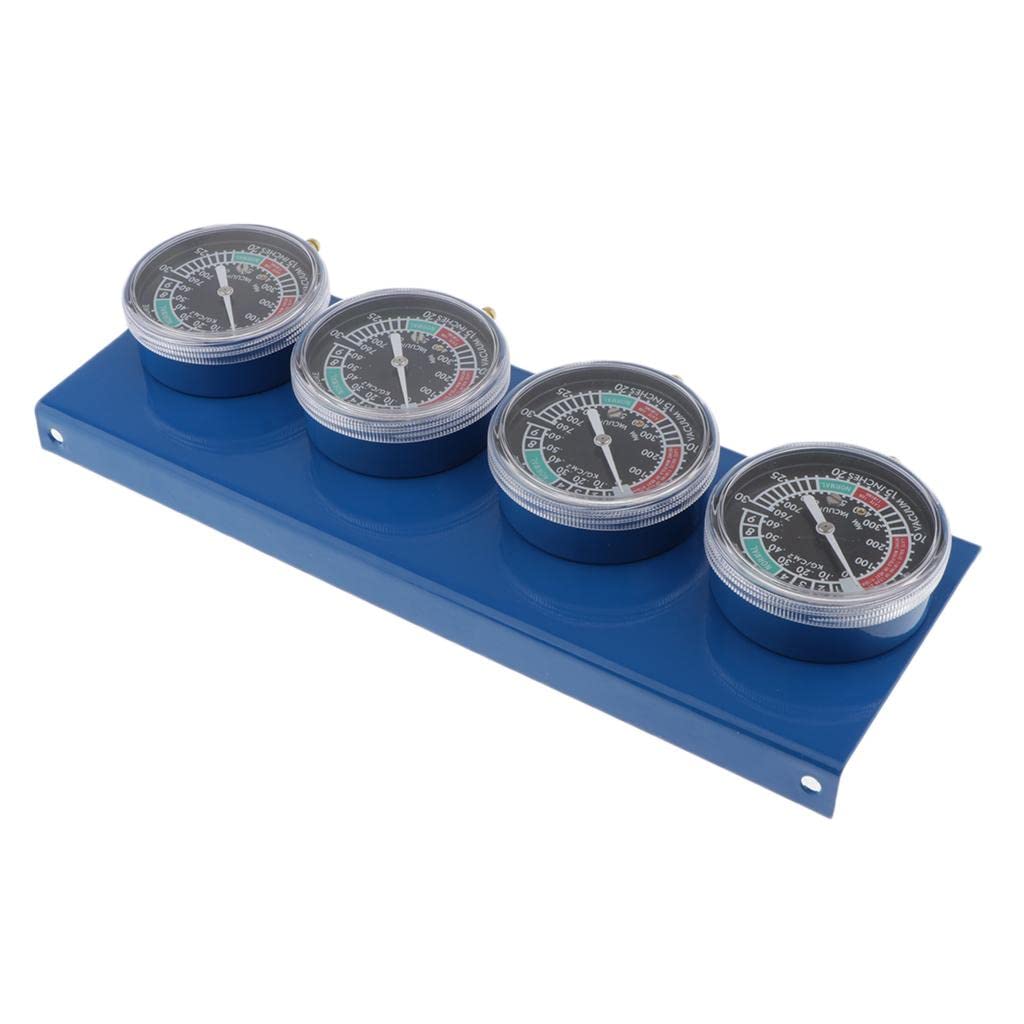 Milageto 1 Juego de Equilibrador Sincronizador de Carburador de Calibre de Vacío.