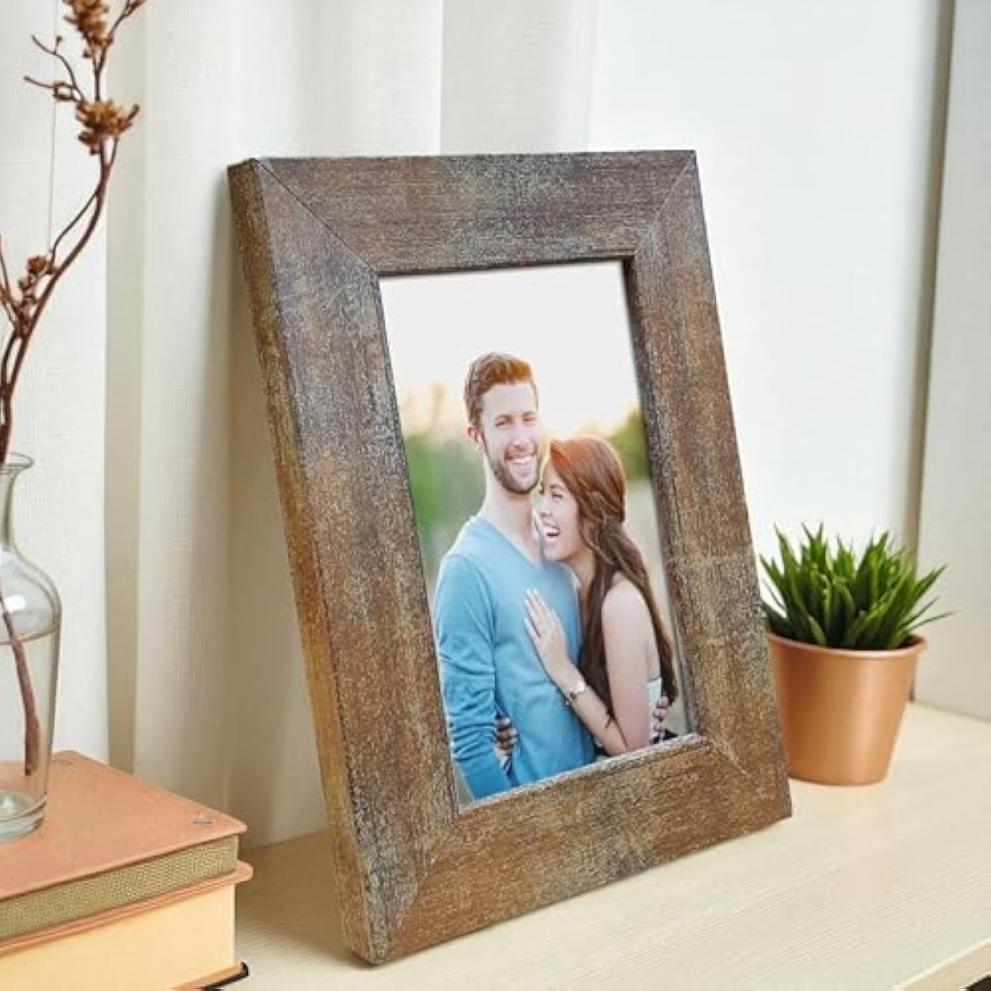 Wooden Decorative Table Photo Frame