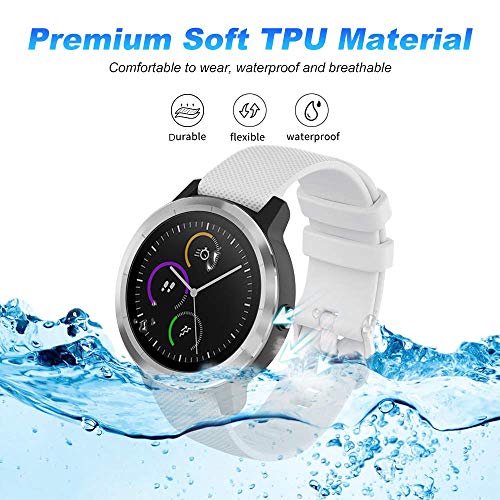 Wownadu 22mm Watch Strap Compatible for Garmin Forerunner 255/265, Venu 3 - Image 4