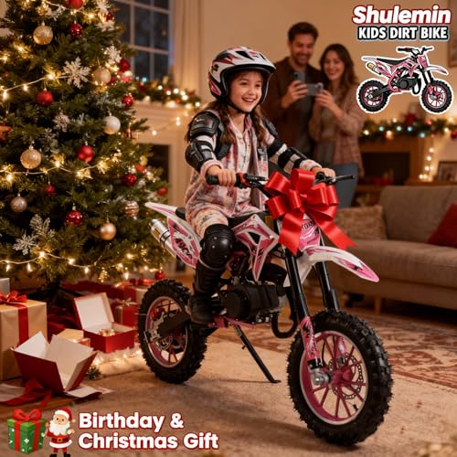Image of 50cc Dirt Bike Gas for Kids 8-14,Kids Motorcycle Gas Powered