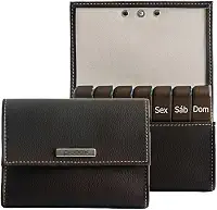Porta Comprimidos Semanal PILBOX Liberty (Chocolate)
