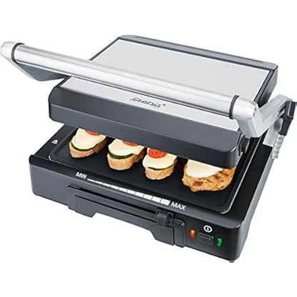 Steba Kontaktgrill (Cool-Touch-Grill) FG 70, stufenlose Temperaturregelung, herausnehmbare antihaftbeschichteten… – Bild 3