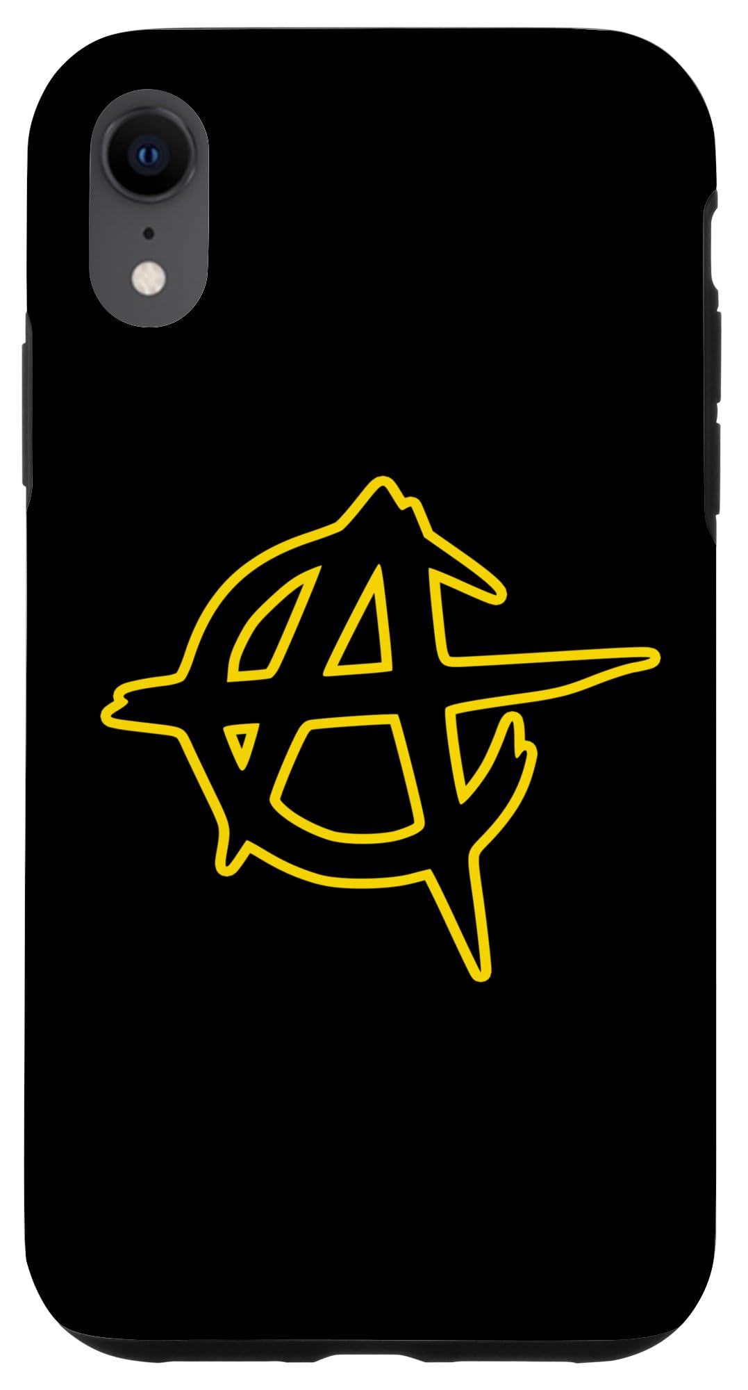 Amazon.com: iPhone XR Ancap Anarcho Anarchy Capitalism Symbol Logo