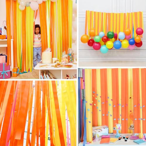 Jeyeou DIWALI FLOWER GARLAND Diy Kits, 16 Rolls Crepe Paper thumb #6