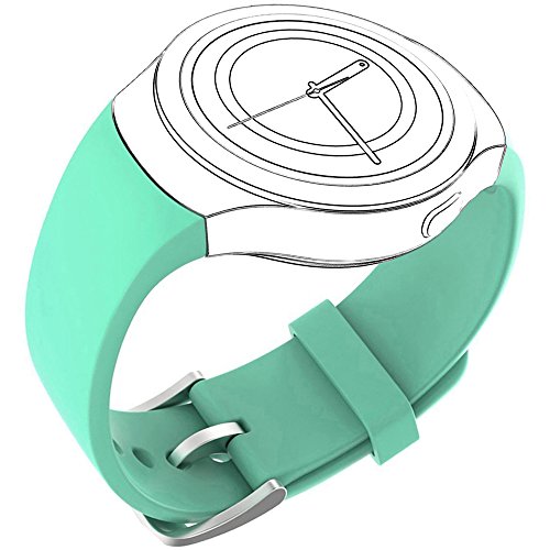 CoJerk Silicone Watch Band for Samsung Gear S2 - Mint Green