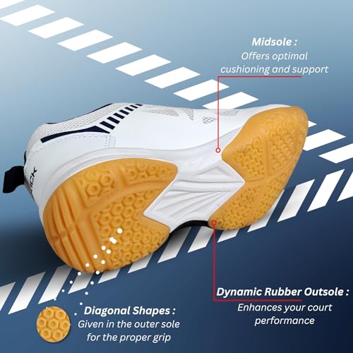 Image of Prokick Power Plus Non-Marking Badminton Shoes
