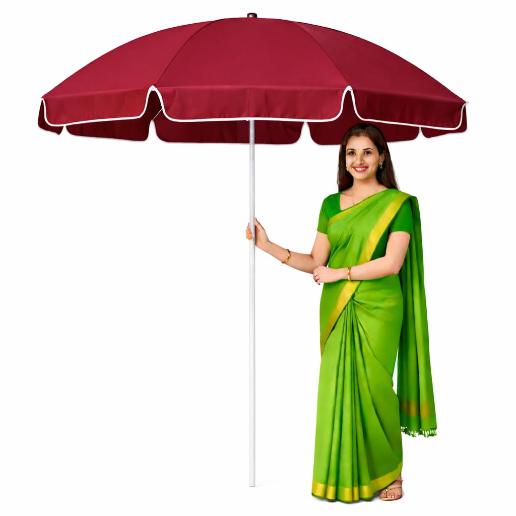7 Feet Outdoor Garden Big Size Garden Umbrella for Outdoor Patio Sun Shade Waterproof and Windproof Use-image-31