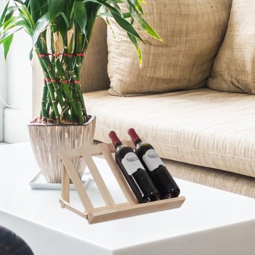 Présentoir à vin de comptoir pour salons élégants