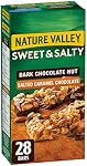 Nature Valley Sweet & Salty Granola Bars Variety Pack & Sweet & Salty Dark Chocolate Nut Granola Bars, 15 Count