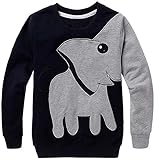 Süße elefant sweatshirts kinder für Alltag, Schule, Geburtstage, besondere Anlässe. Moderate Dicke, Anzug für Herbst, Winter, Frühling.