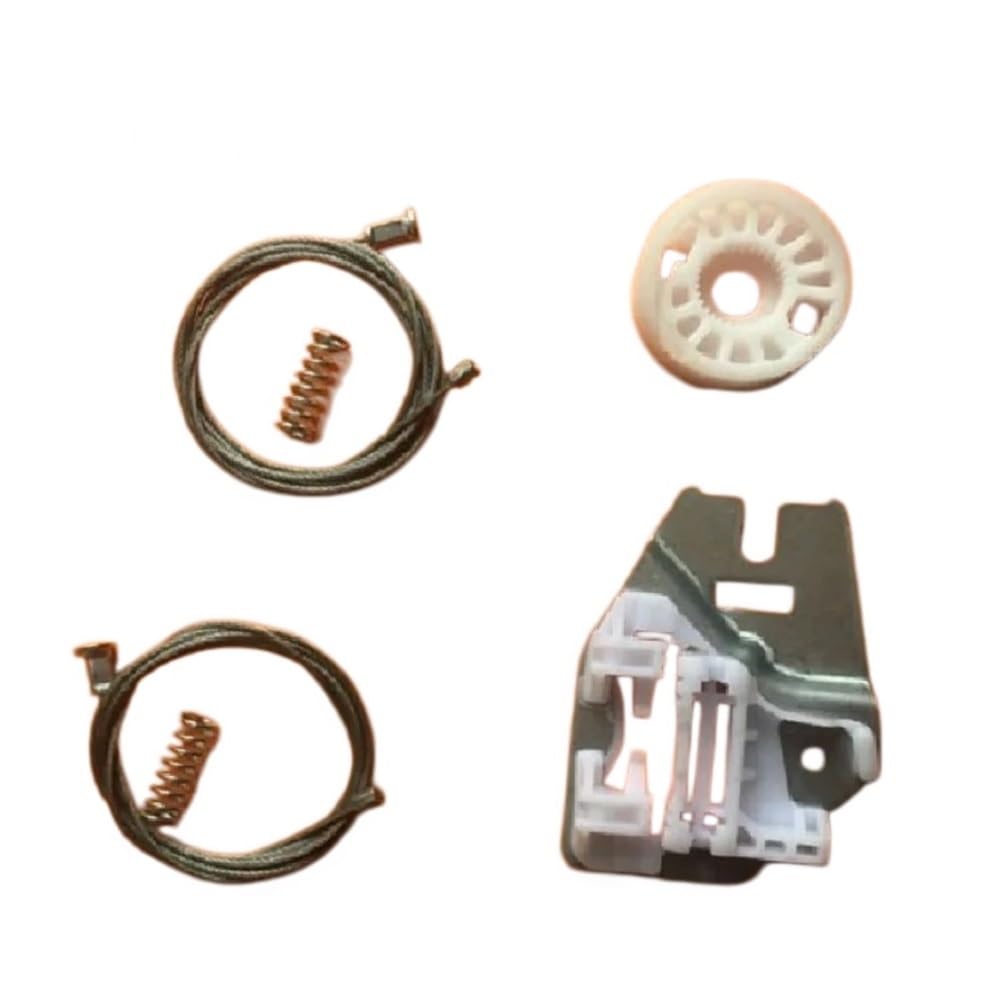 YHZRDMSK Car Side Window Regulator Plastic Window Regulator Repair Kit Rear Left 4/5 Door 51358212099, 51358200717 for 3 Series for E46 1998-2005