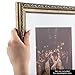 ArtToFrames 11x14 Inch Silver Picture Frame, This 1.30 Inch Custom Poster Frame is Antique Silver - Comes with Regular Glass and Corrugated Backing (WOMD6661-11x14)