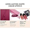 6-Pcs-Matte-Liquid-Lipstick-Set-Long-Lasting-Velvety-Durable-Nude-Liquid-lipstick-High-Pigmented-Waterproof-Lip-Gloss-Kit 6 Pcs Matte Liquid Lipstick Set, Long Lasting Velvety Durable Nude Liquid lipstick High Pigmented Waterproof Lip Gloss Kit