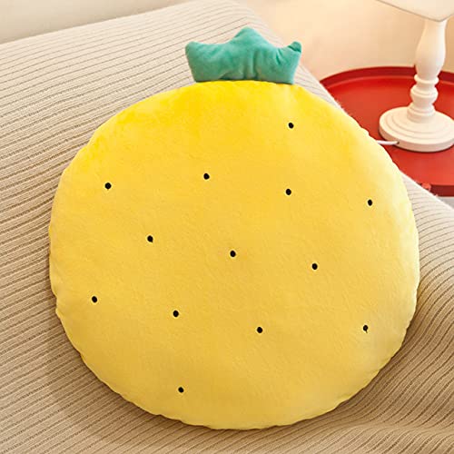 Polyester Fill Cushion, Yellow