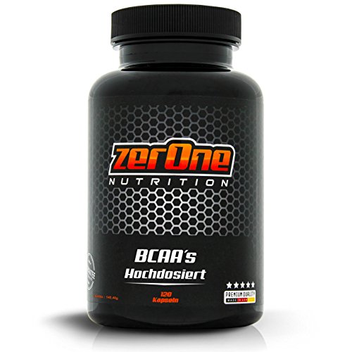Zerone Bcaa Vitamin B6 1170 mg Kapsel | 120 Kapseln Vitamin B6 L-Leucin Isoleucin Valin | Deutsche Produktion Hochwertige Qualität Kapselgröße 000
