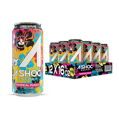 Recharge Your Body with SHOC Performance Energy Drink - Tropical Punch Flavor