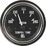 RAParts SWI-82114-JN Stewart Warner Instrument Water Temperature Gauge
