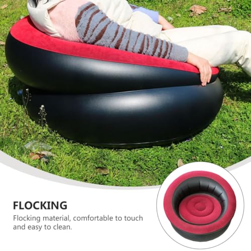 Sofá hinchable plegable resistente para aliviar el cansancio 6