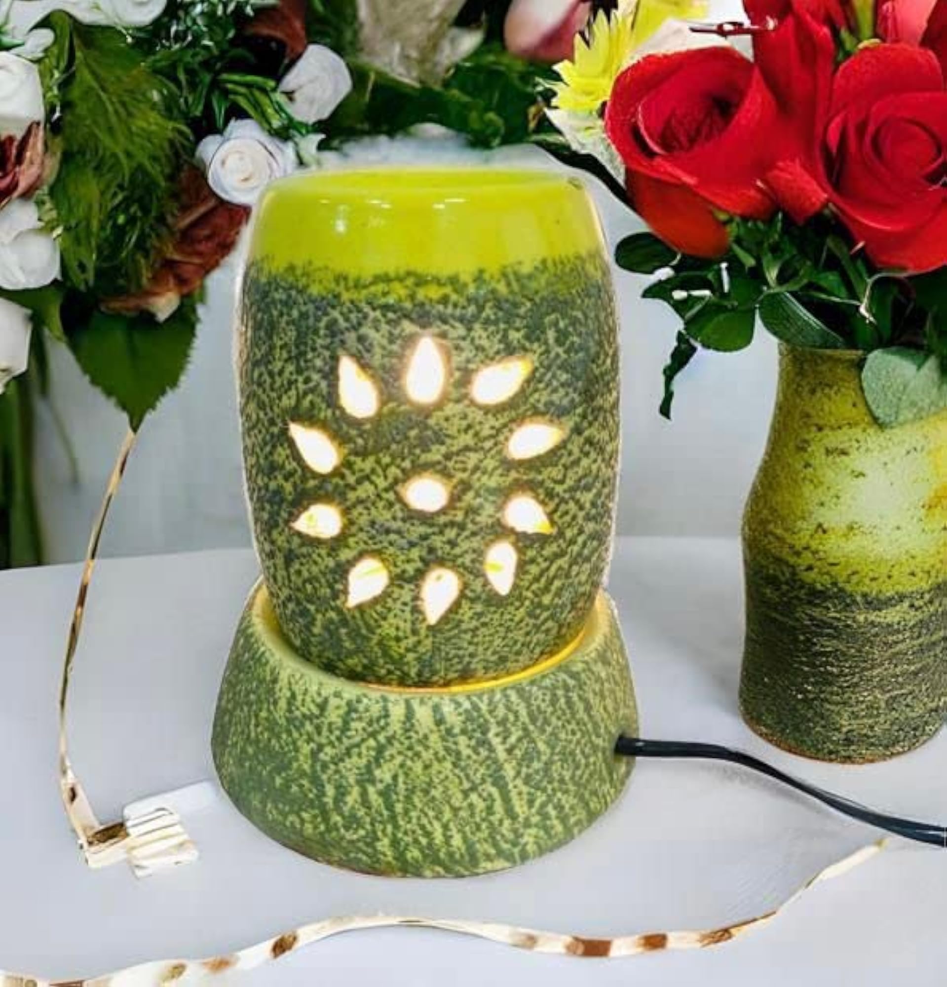 DELISOGA Electric Colorful Aroma Diffuser for Home