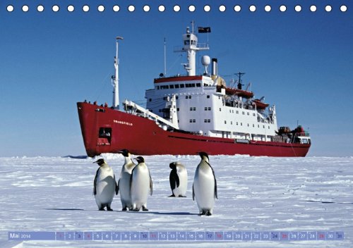 Crushed Ice – Eisbrecher (Tischkalender 2014 DIN A5 quer): Schifffahrt durchs Eis (Tischkalender, 14 Seiten)