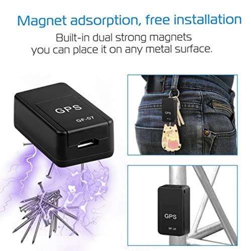 GPS Tracker for Vehicles, GPS Tracker Car, Mini Magnetic GPS Real Time Car Locator, Long Standby SIM GPS Tracker for Vehicle/Car/Person 【Full USA Coverage】