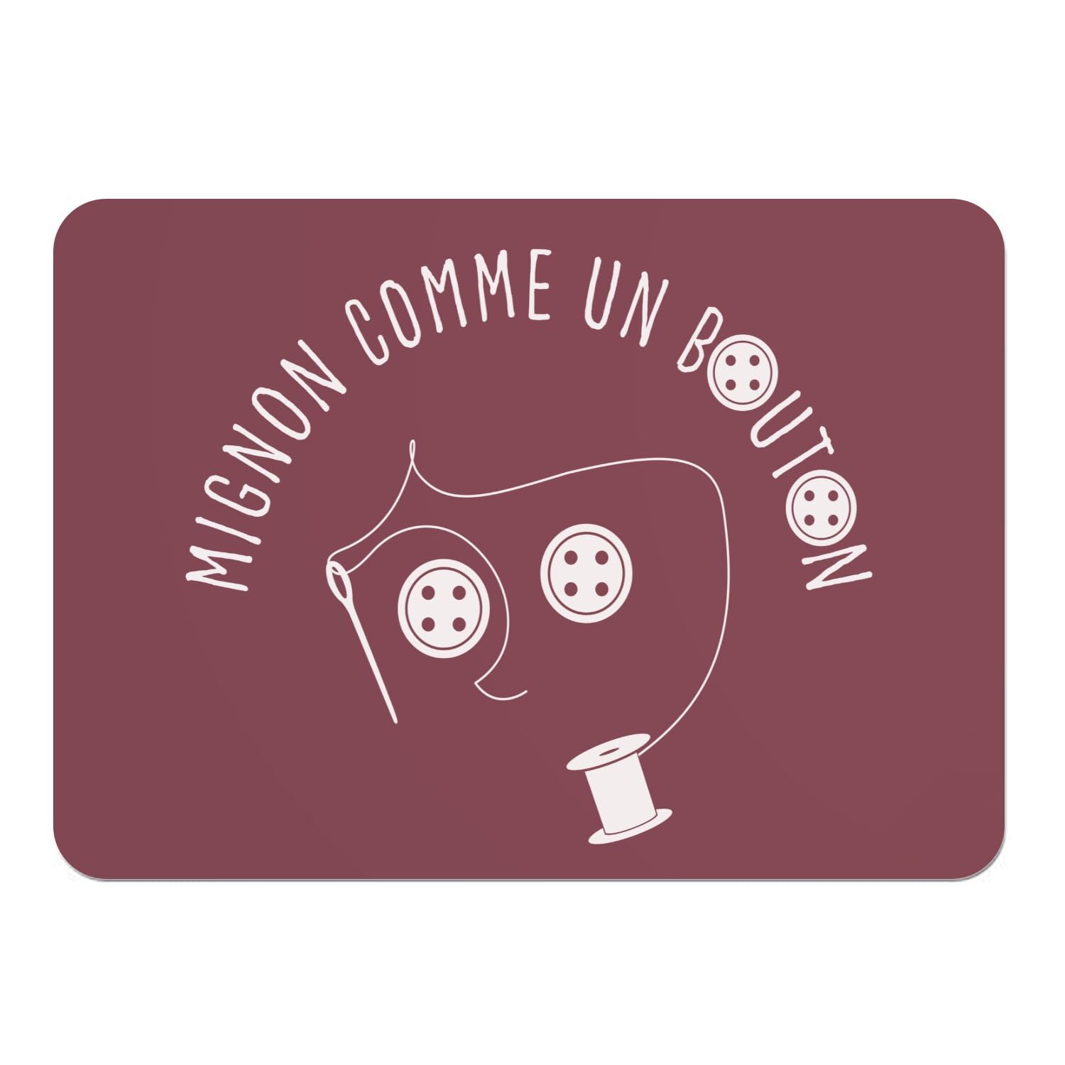 Sets de table Halloween napperons rouge en liège pour vos repas à thème en famille