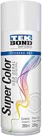 Tinta Spray Gelo 350Ml/250G - 01 Unidade, Tekbond, 23111006900, Branco, Pacote De 302